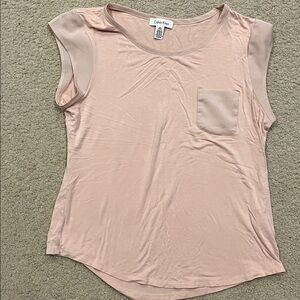 Calvin Klein pink top size M